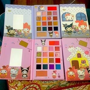 Two amazing HK and Kuromi eyeshadow pallets